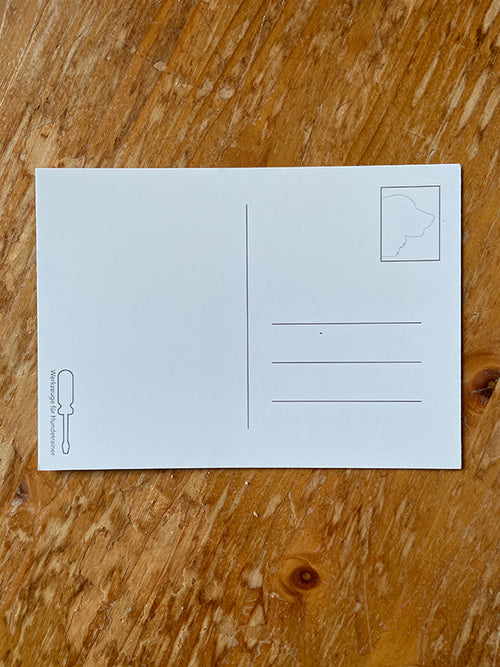 Postkarte Verhalten beruht auf Emotionen